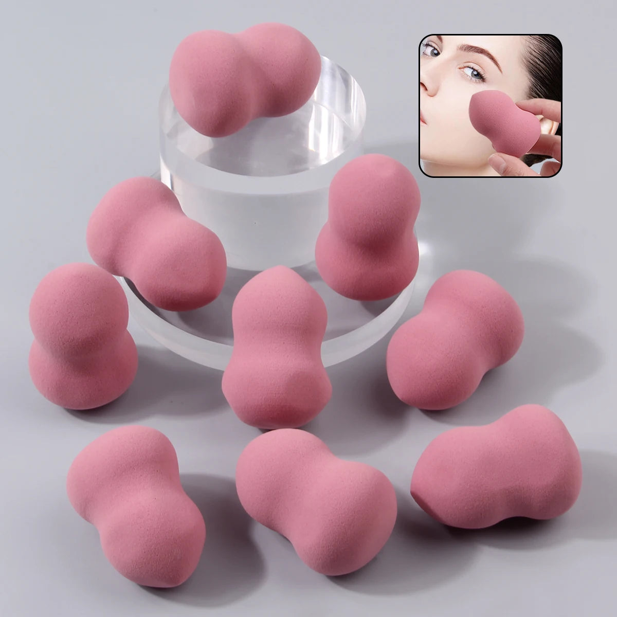 9 multi-shaped beauty eggs