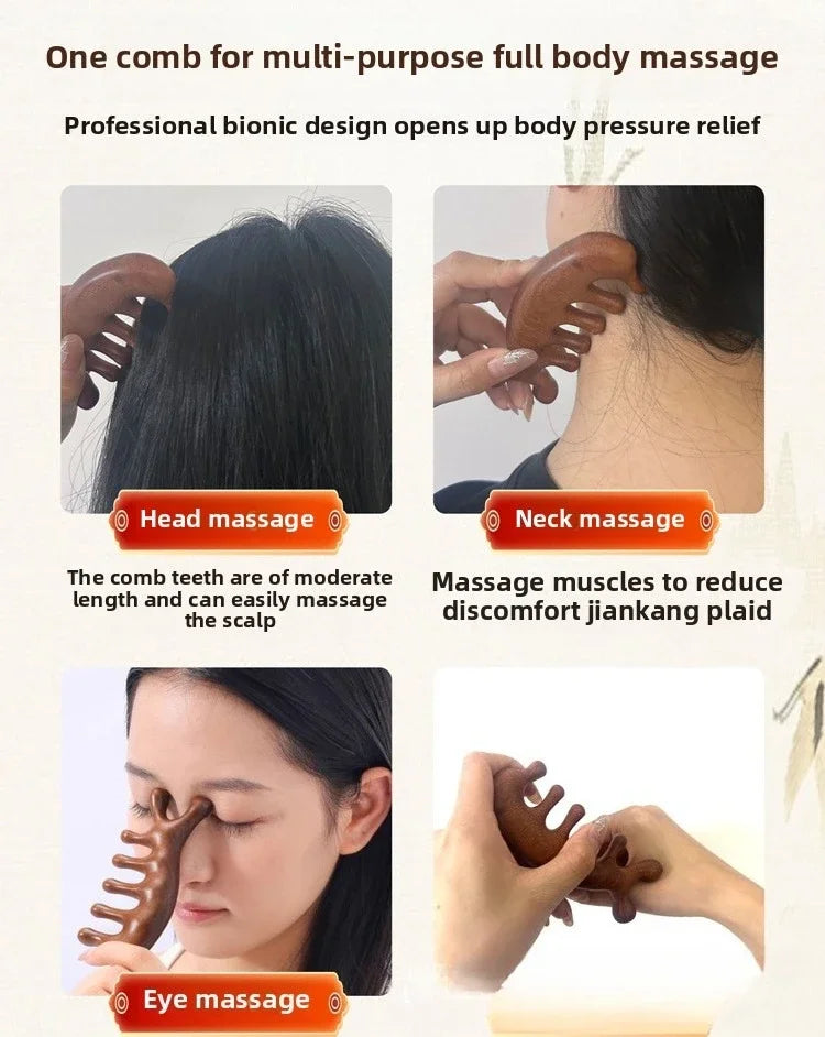 Rounded Head Massage Comb