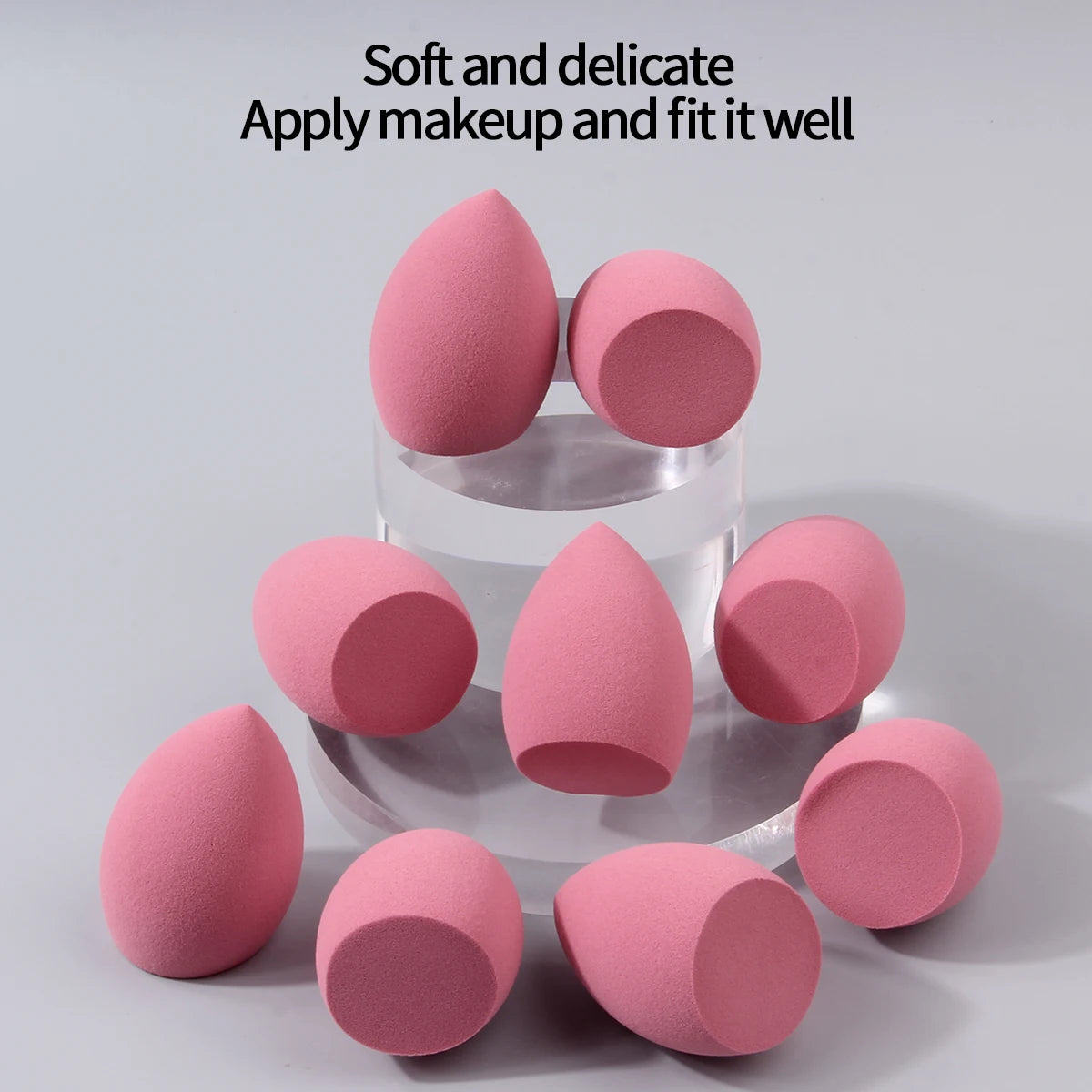9 multi-shaped beauty eggs