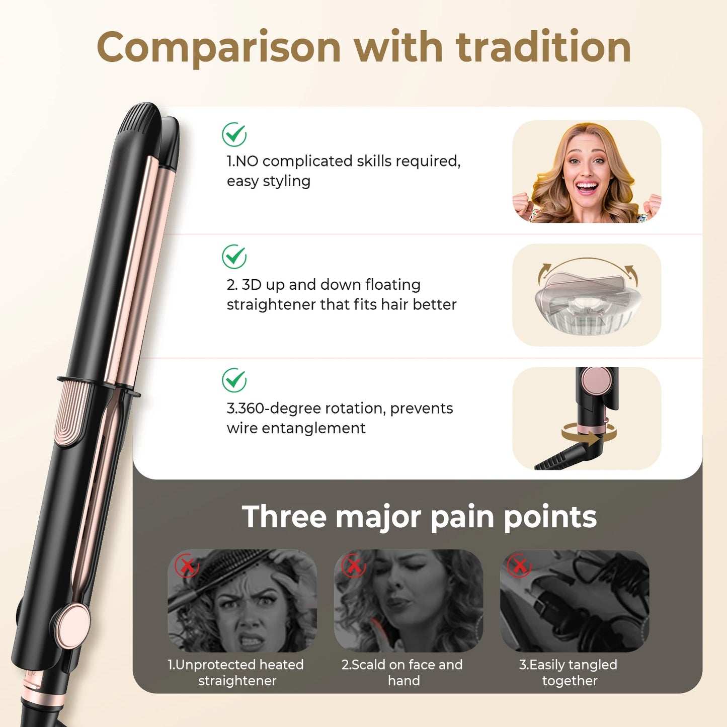 Professional Hair Straightener