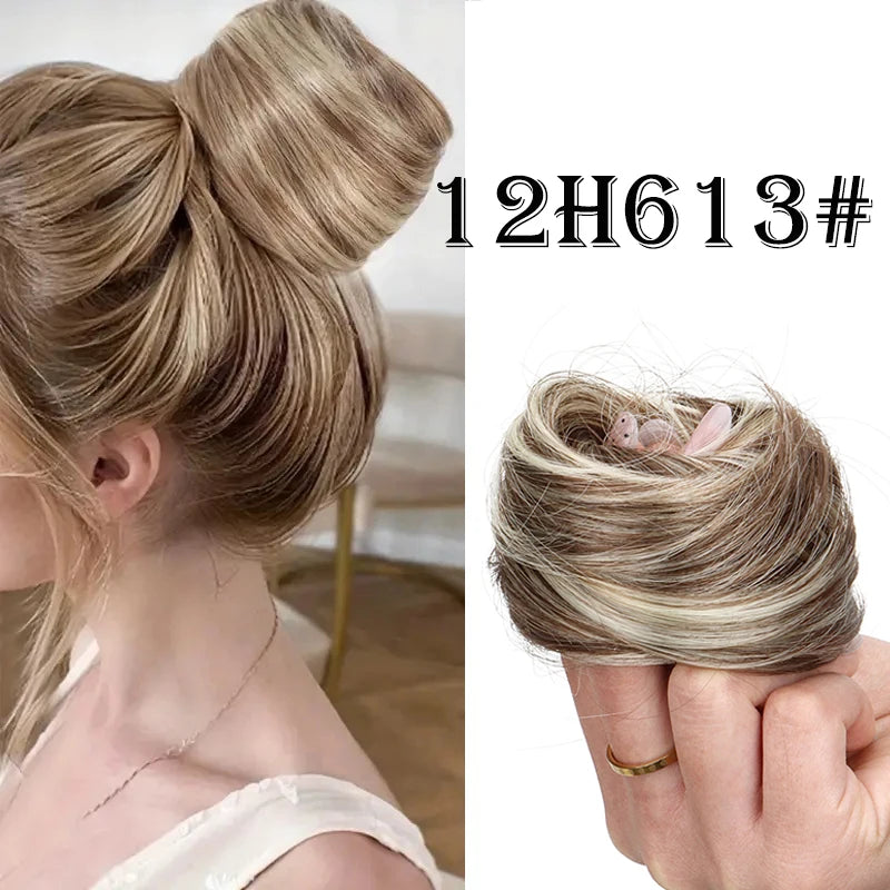 Synthetic Hair Bun