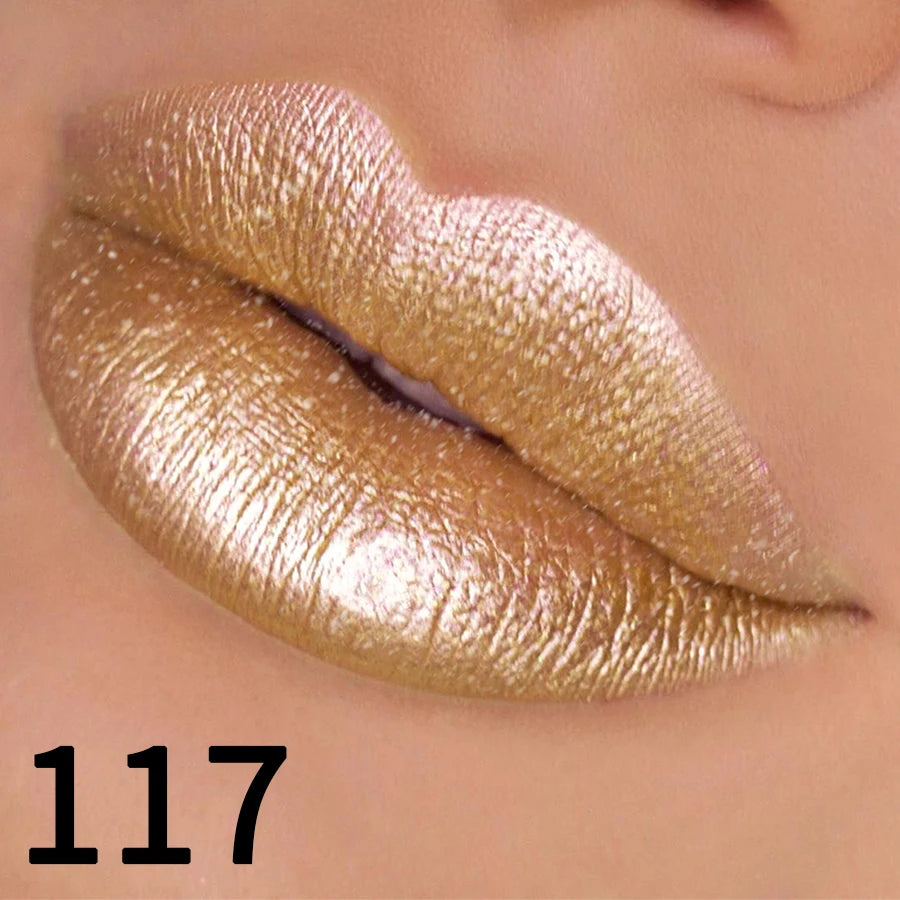 Glitter lipstick