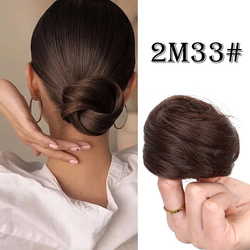 Synthetic Hair Bun