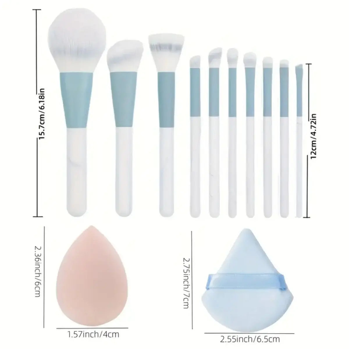 14pcs Makeup Brush Set