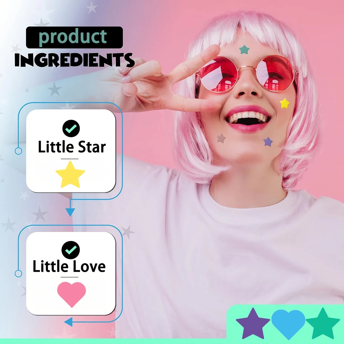 Star/Heart Pimple Patches