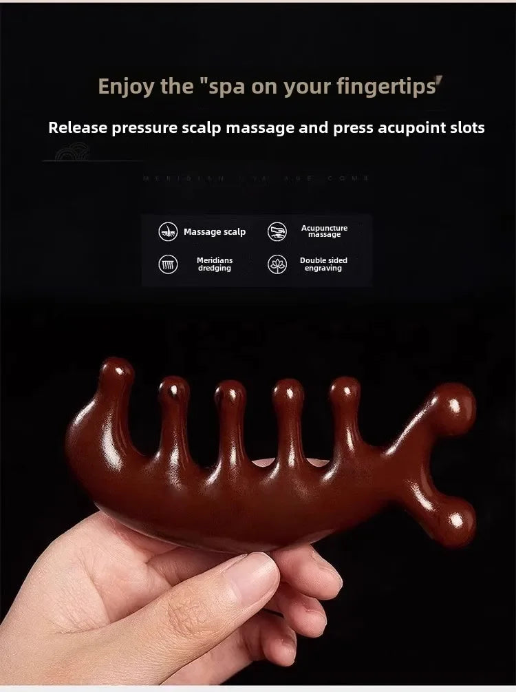 Rounded Head Massage Comb