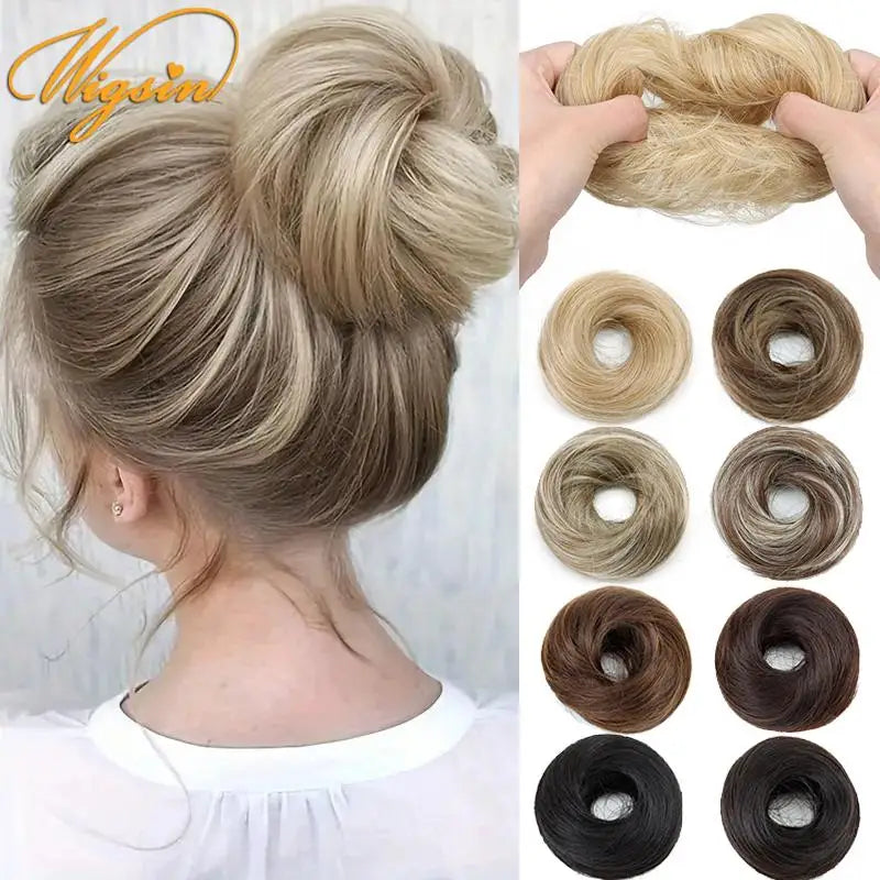 Synthetic Hair Bun