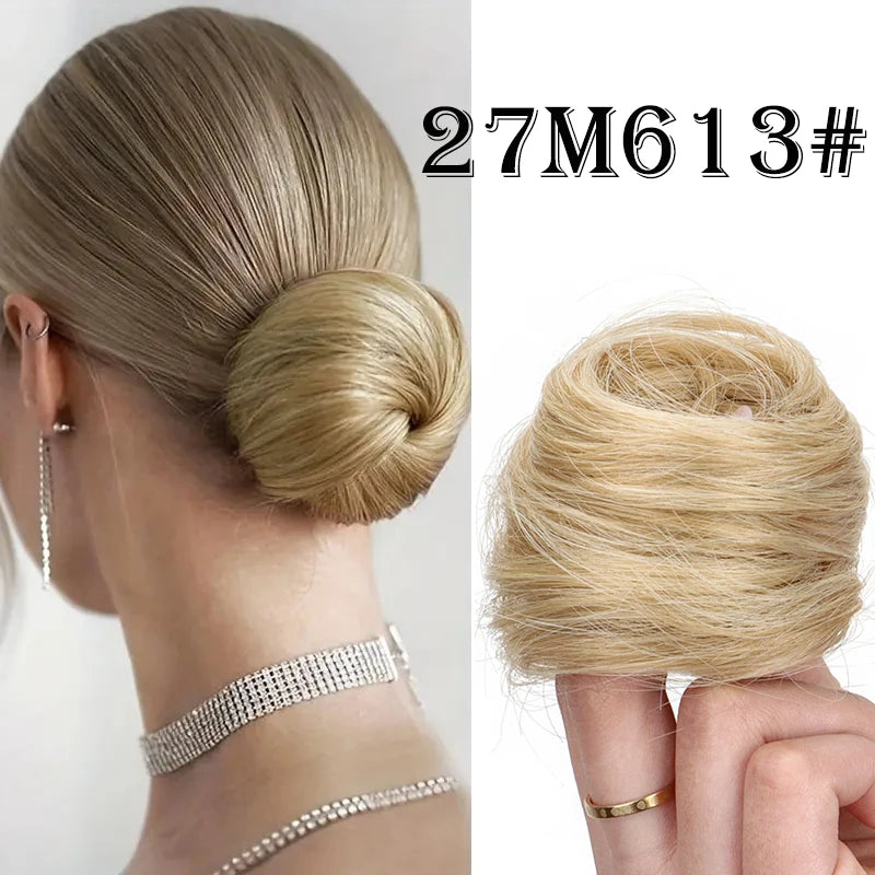 Synthetic Hair Bun