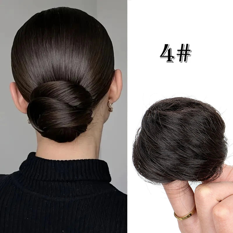Synthetic Hair Bun