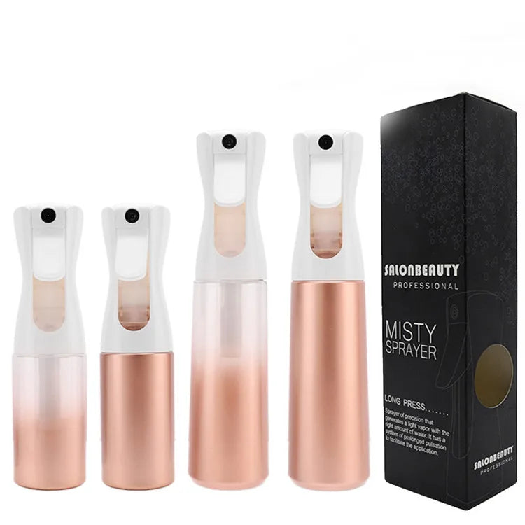 Half Chrome Spray Bottle