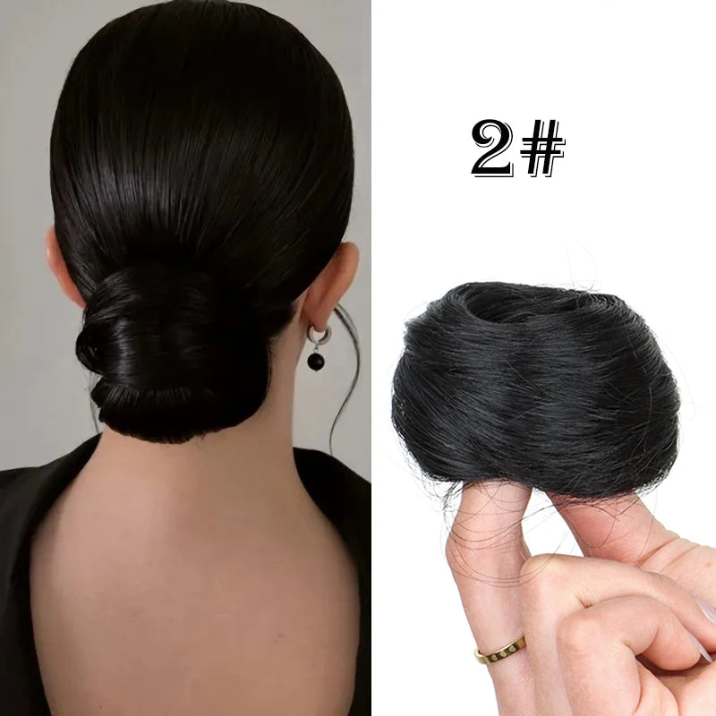 Synthetic Hair Bun